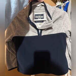 OshKosh B'gosh Gray and Navy Sweatshirt